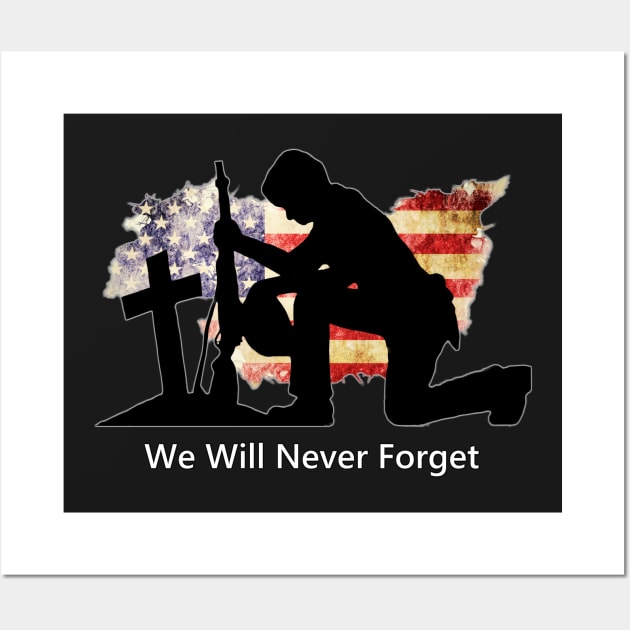 We Will Never Forget Wall Art by D_AUGUST_ART_53